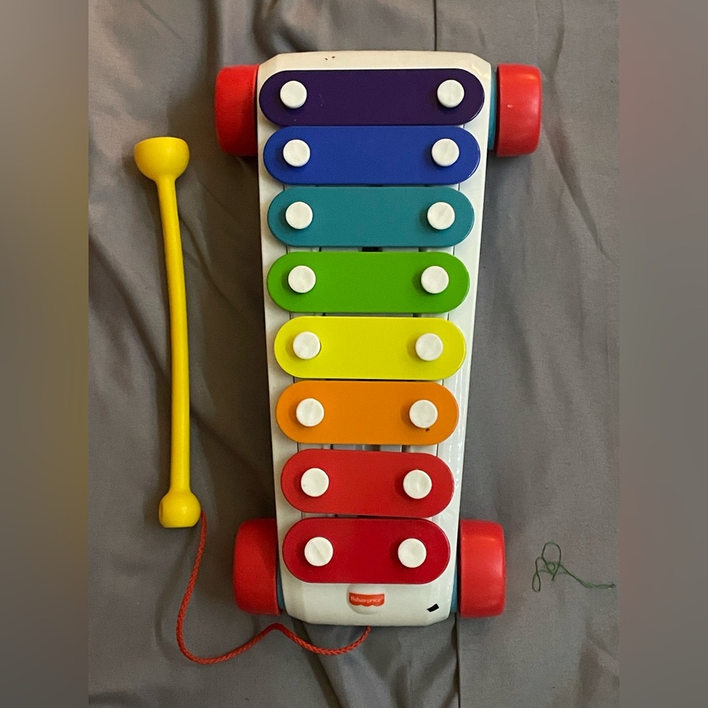 Fisher-Price Colorful Xylophone & Toy Phone for Kids
